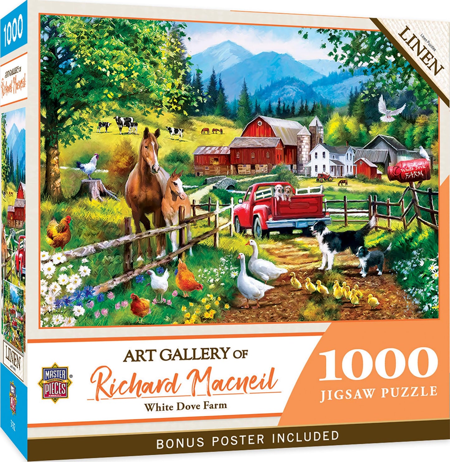 White Dove Farm 1000 Pc