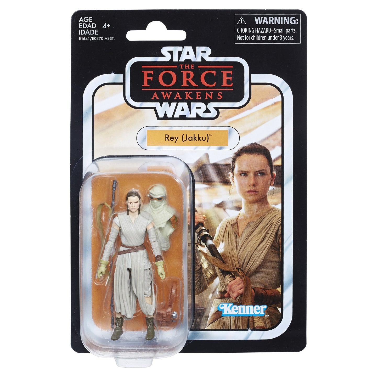 Star Wars E1641 Sw E7 Vin Rey Jakku Action Figure , White