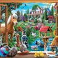 Masterpieces 400 Piece Jigsaw Puzzle For Adults, Family, Or Kids - Peeking Through - 18X24
