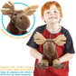 TigerHart Martin The Moose - 10.5 Inch Stuffed Animal Plush (New Edition)