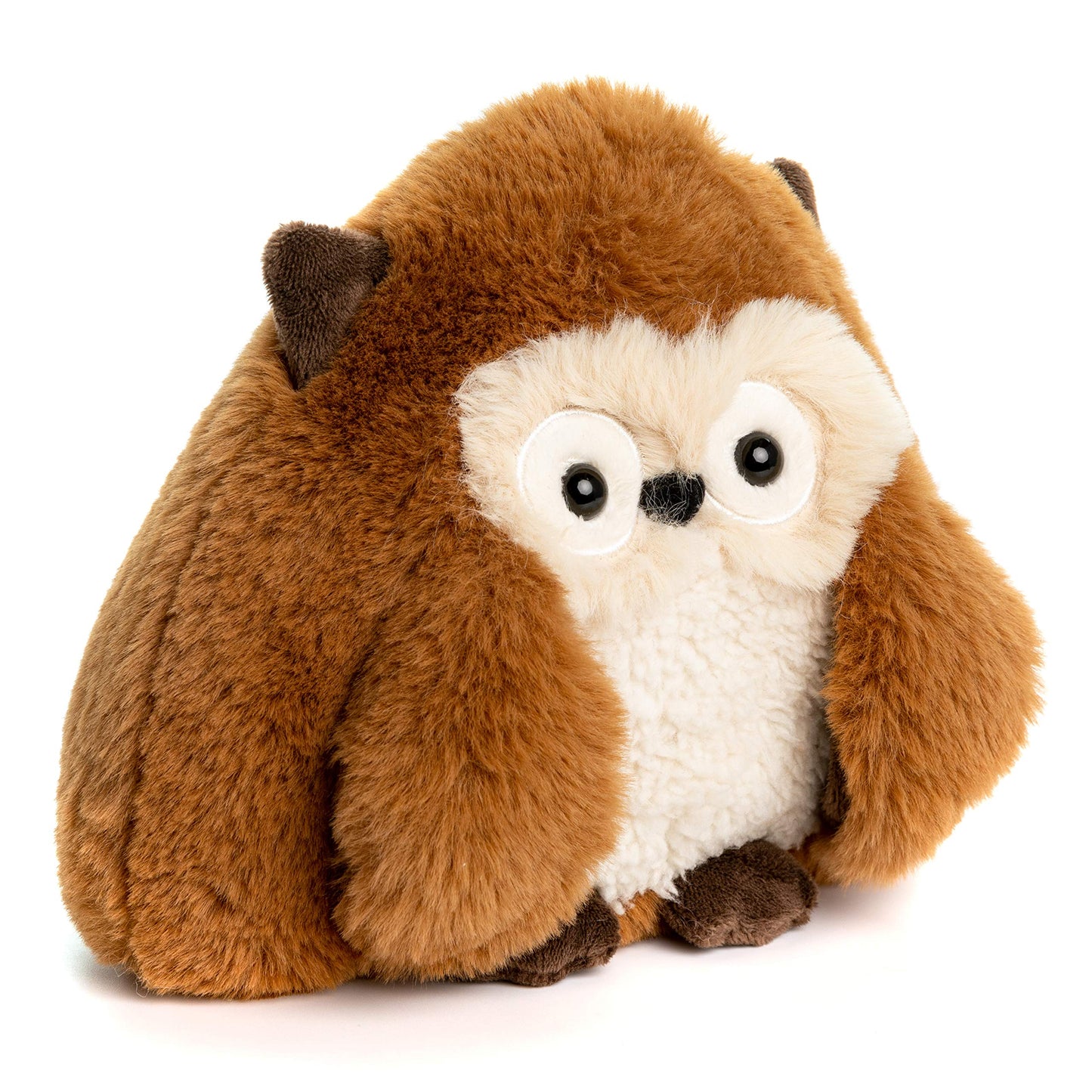Kids Preferred Sustain A-Mals Hoot The Owl Stuffed Animal Plush, Made With Recycled Materials, 5 Inches