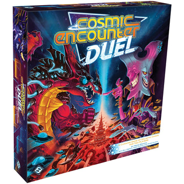Fantasy Flight Games Cosmic Encounter Duel Board Game, 2 Players, Ages 14+, Classic Strategy, 30-45 Min Playtime, Black, Model CED01