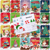 Cholemy 100 Pcs Christmas Coloring Book, Xmas Mini Coloring Books Holiday Small Coloring Books Party Favors Christmas Party Supp