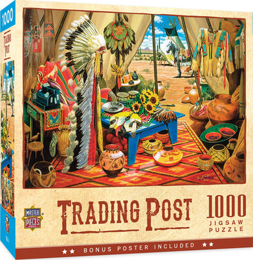 Trading Post 1000 Piece Jigsaw Puzzle