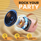 Yll Mini Karaoke Machine For Kids Adults: Portable Loud Speaker With 3 Wireless Microphones -Most Popular Birthday Party Gifts F