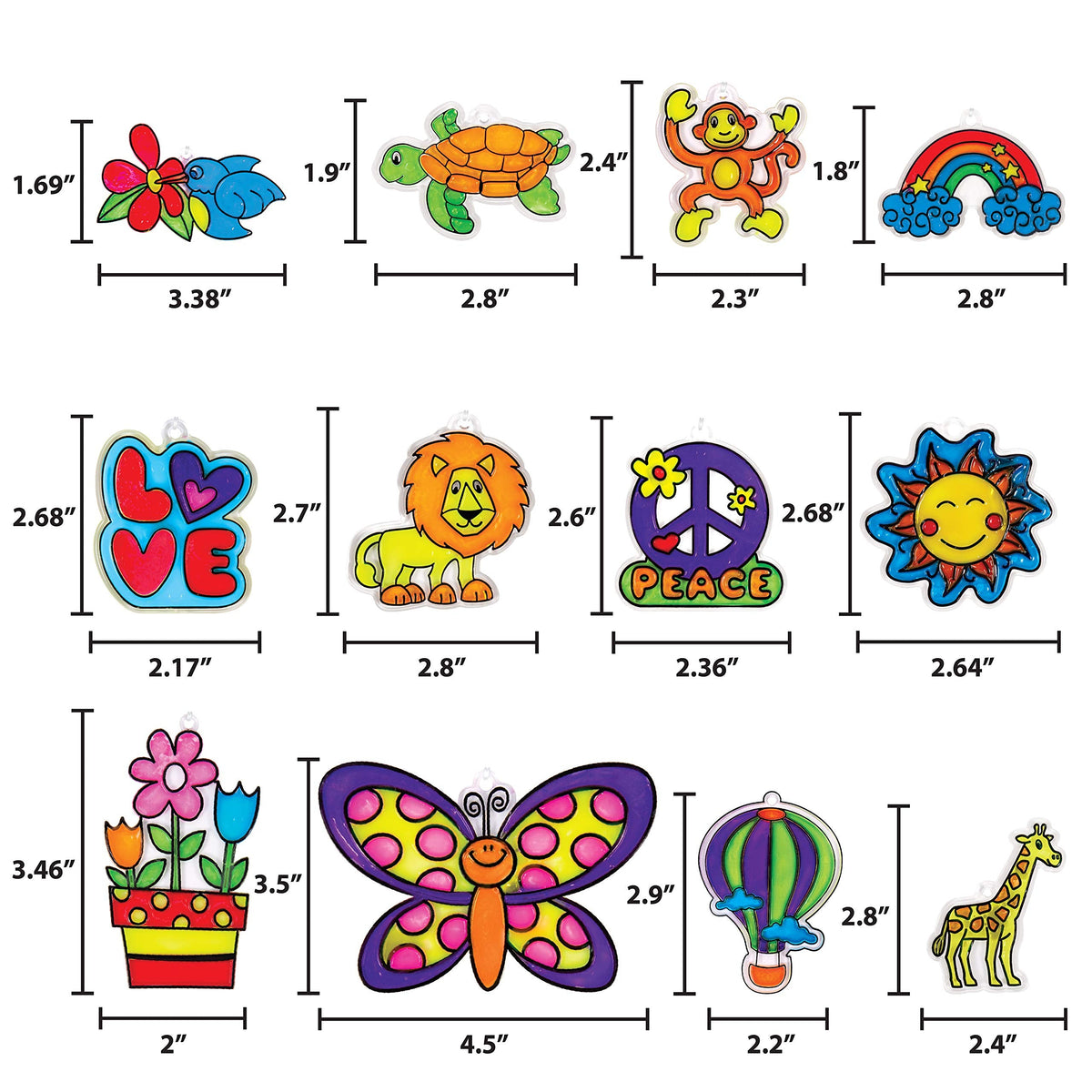 Window Suncatchers Art Kit