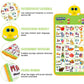Electronic Alphabet Wall Chart, Talking Abc, 123S, Music Poster, Kids Montessori Toys For Toddlers 2-4, Interactive Educational Toddler Toy, Learning Gift For Age 1 2 3 4 5 Year Old Boys Girls - Green
