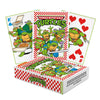 Aquarius Teenage Mutant Ninja Turtles Pizza Playing Cards – Tmnt Themed Deck Of Cards For Your Favorite Card Games - Officially Licensed Tmnt Merchandise & Collectibles