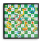 Magnetic Snakes And Ladders Board Game Set - 9.6 Inches