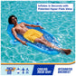 SwimWays Spring Float enhanced SunCatcher Pool Lounge Chair with Hyper-Flate Valve  Blue
