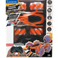 Lexibook - Crosslander Glow-in-The-Dark Radio Control car, Remote Control, Rechargeable, Electronic Action Game, Orange/Black, R