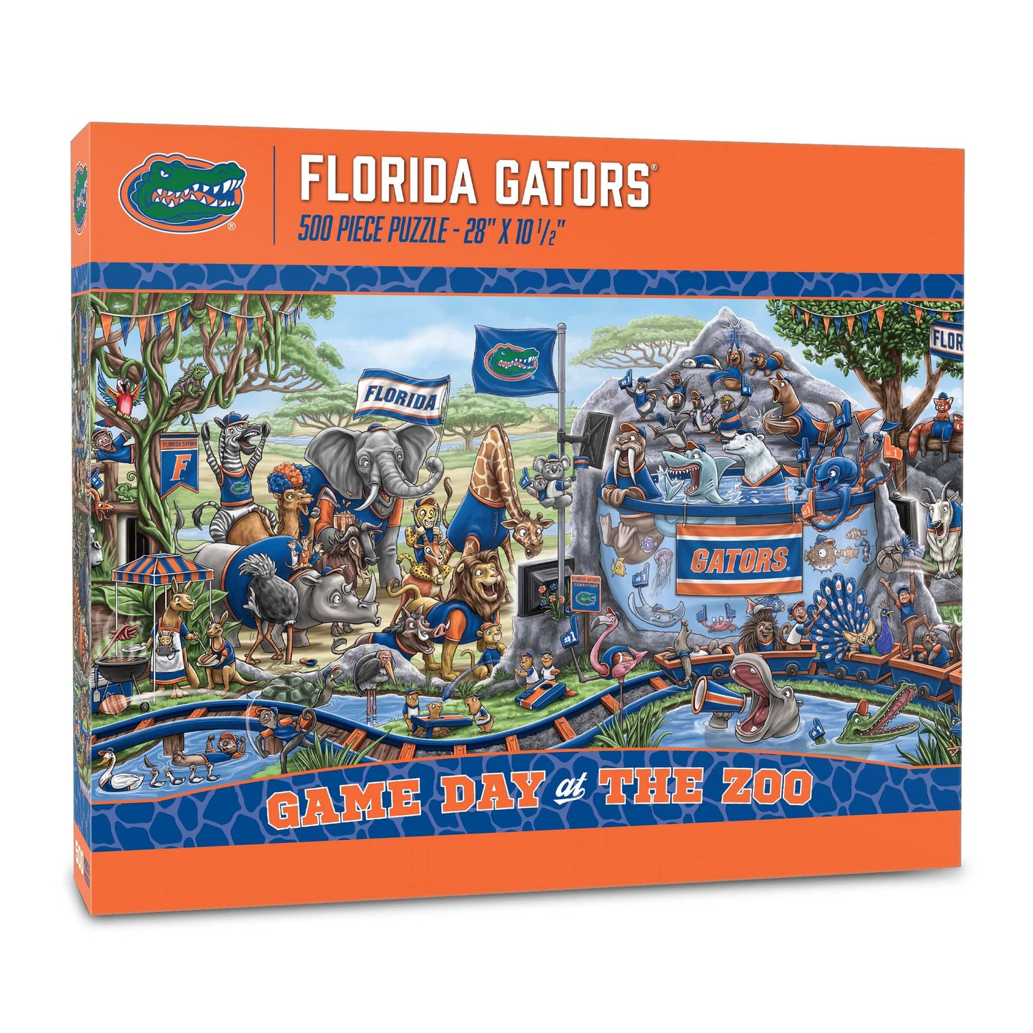 YouTheFan NCAA Florida Gators Game Day at The Zoo 500pc Puzzle