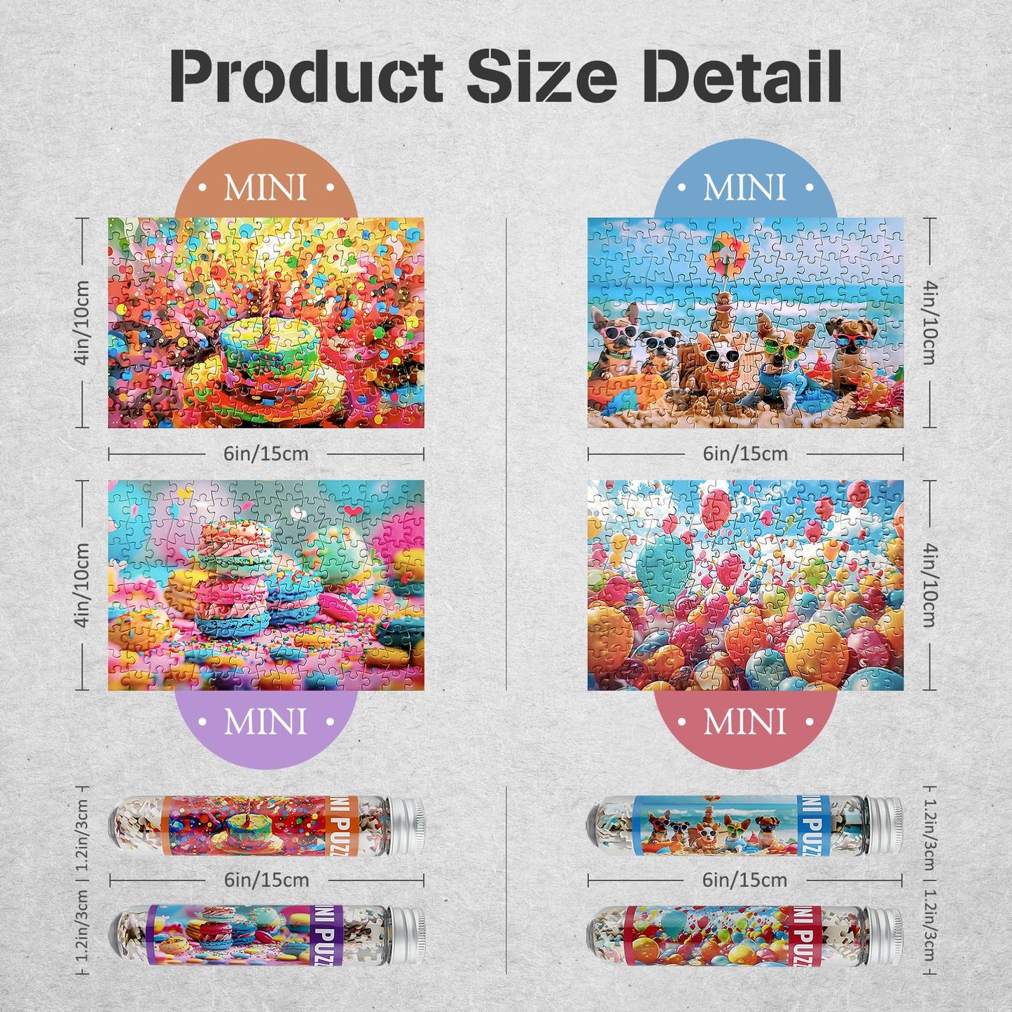 Small Jigsaw Puzzles For Adults Challenging Puzzle Small Puzzles Mini Jigsaw Puzzle Micro Puzzles 150 Pieces Tiny Puzzels Balloo