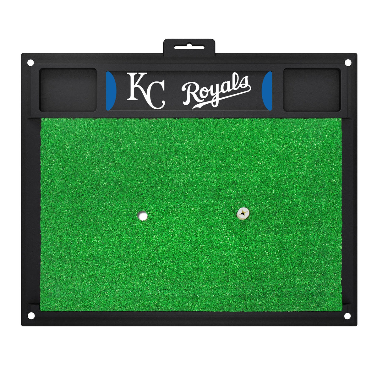 FANMATS 19326 MLB - Kansas City Royals Golf Hitting Mat, Team Color, 20 x 17