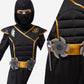 Spooktacular Creations Halloween Ninja Costume  en Ninja Outfit Set for Kids  Halloween Costumes with Accessories for Boys Dress Up and Role Play Party (Large  10-12 yrs)