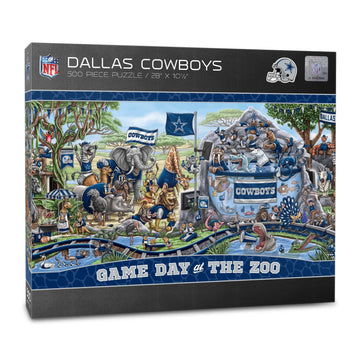 YouTheFan NFL Dallas Cowboys 500pc Puzzle - Cardboard, Team Colors, Model 3703520