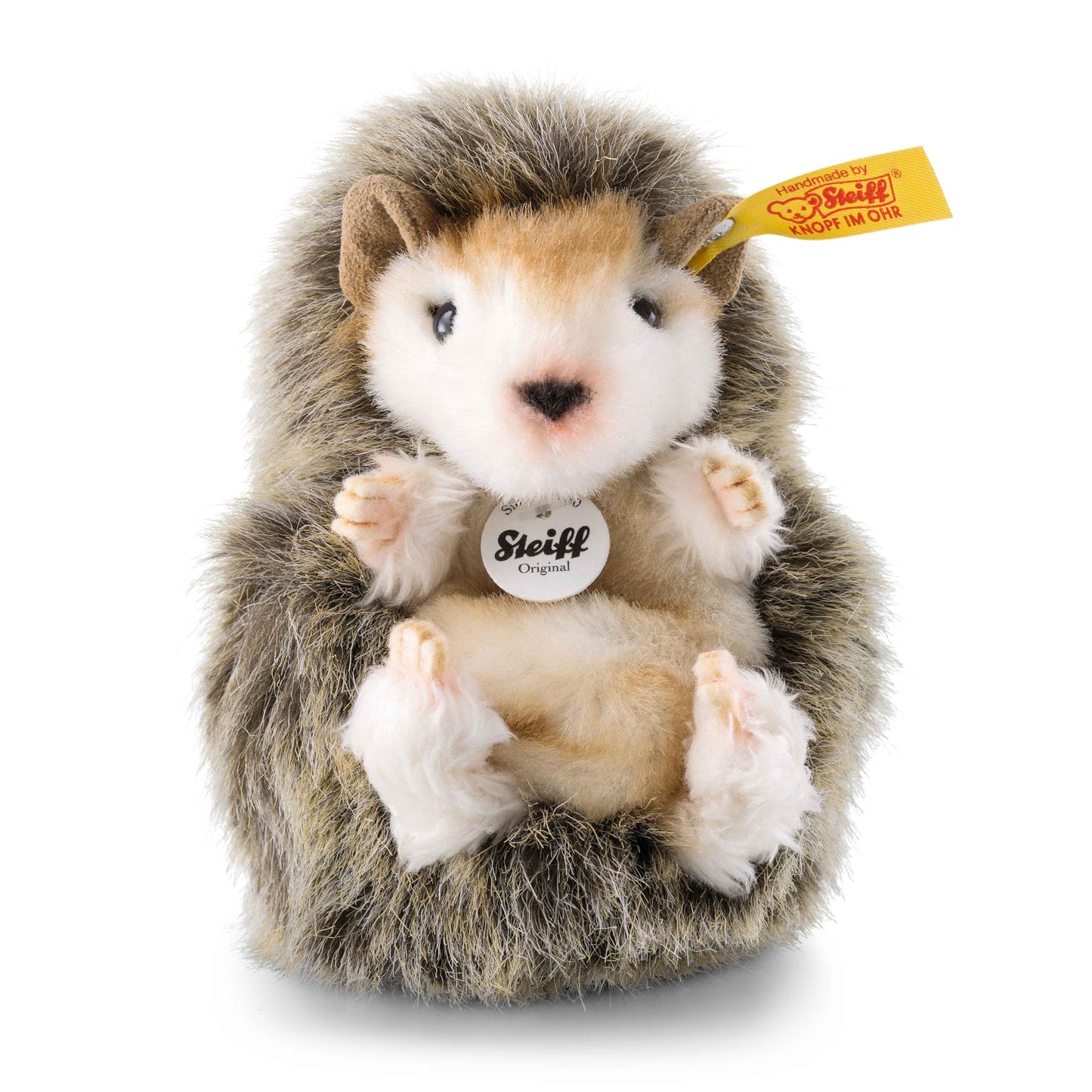 Steiff Joggi Brown Baby Hedgehog – Cherished Heirloom Plush Toy, 4 Inches
