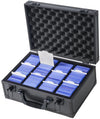 D DACCKIT Toploaders Storage Box - Hard Case for 3" x 4" 35pt Card Holders, Holds 600+ Top Loaders, Durable Plastic