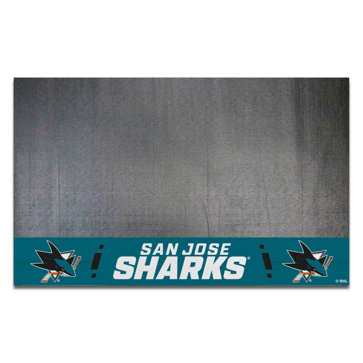 FANMATS - 14248 NHL - San Jose Sharks Grill Mat - 26in. x 42in. 26 x 42