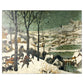 Mypuzzle Hunters In The Snow 1565 By Pieter Bruegel The Elder - Premium 100 Piece Jigsaw Puzzle For Adults