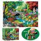 300 Piece Puzzle for mature-themeds Riverside Animal Puzzle for Kids Teen mature-themeds Spring Flower Landscape Jigsaw Puzzle 300 Piece Interlock Perfectly Letter on Back Family Activity Game Nights Gifts 20.5x15 in