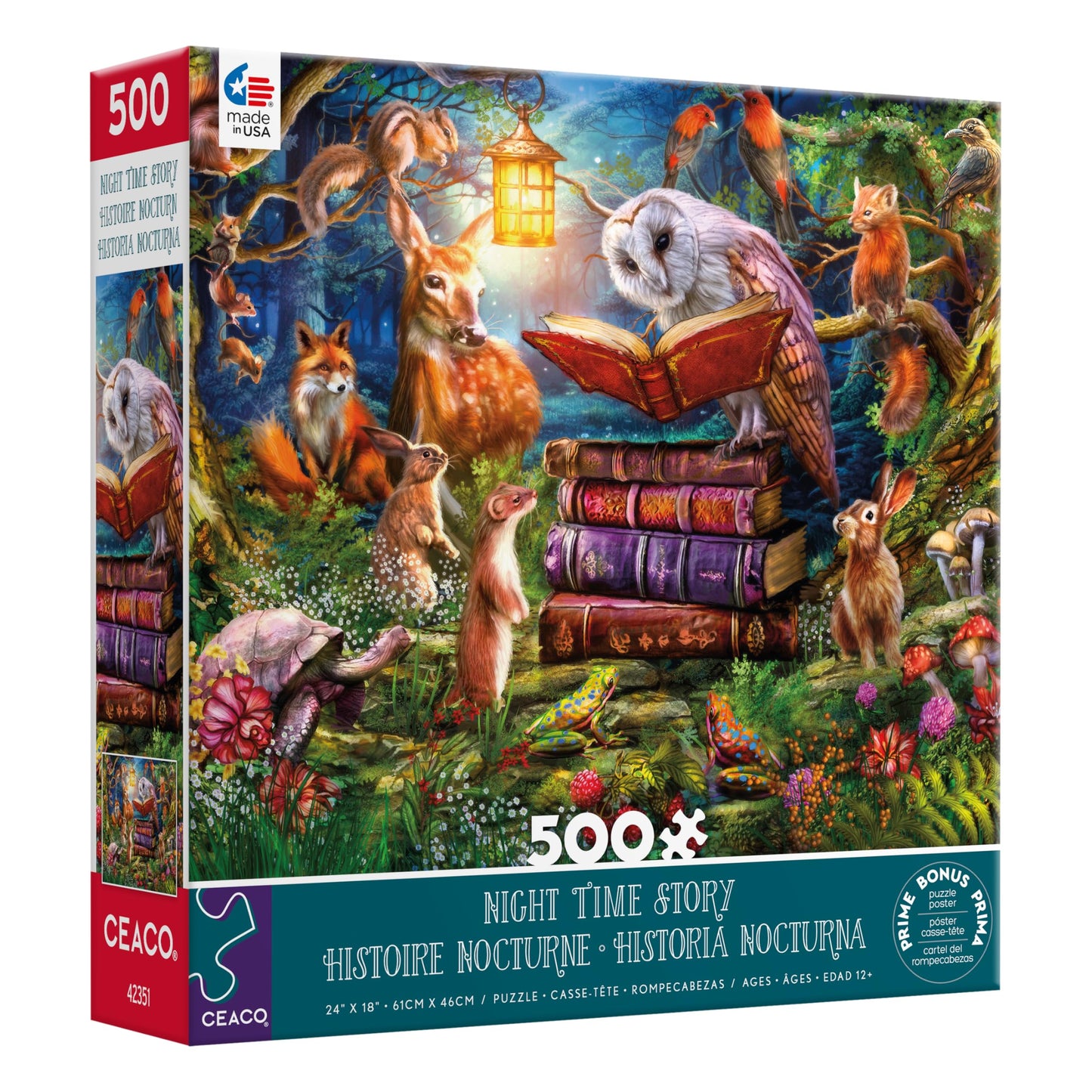 Ceaco - Night Time Story - 500 Piece Jigsaw Puzzle