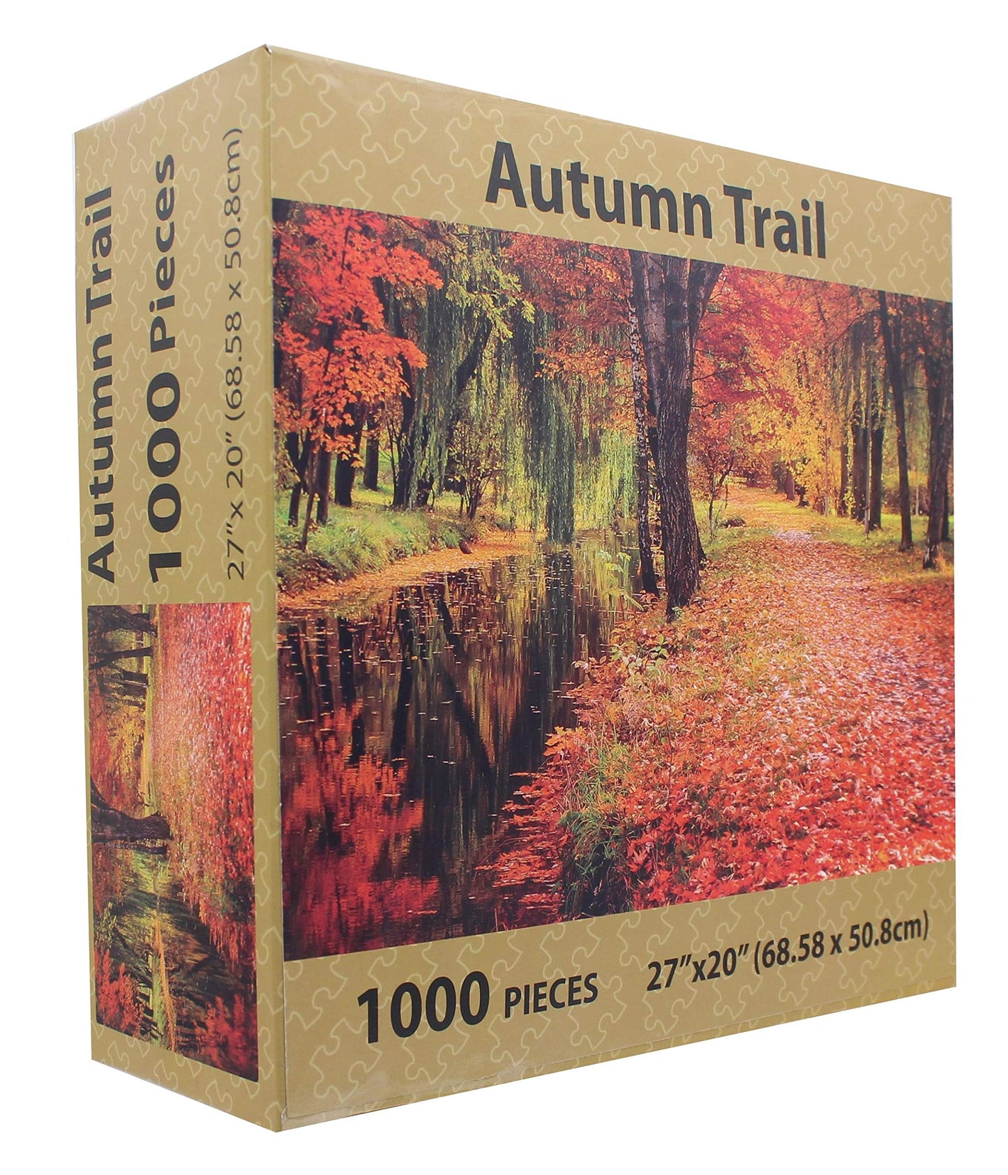 Staci19 1000 Piece Jigsaw Puzzle - Puzzle Passion Autumn Trail Model 80801_8325