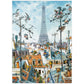 Mypuzzle Eiffel Tower - Jean-Jacques Loup - Cartoon Classics - Premium 1000 Piece Jigsaw Puzzle For Adults