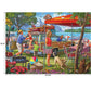 RoseArt 1000 Piece Jigsaw Puzzle - Kodak Premium Family Beach Vacation - Multi-colored Cardboard