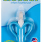 Baby Banana - Blue Banana Toothbrush, Training Teether Tooth Brush For Infant, Baby, And Toddler