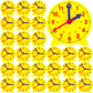 Octaday 28 Pcs Teaching Clock Kit 4 Inch To Tell Time Learning Mini Geared Clock For Kids Early Math Skills Teacher And Classroo
