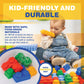 Uniplay Platform Building Block Base Plates — 11X11 Inch Stackable Building Platform Set, Learning Toy, Special Education For Ages 3 Months And Up (4-Piece Set)