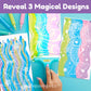 Creativity for Kids Squeegeez Magic Reveal Craft Kit: Mermaid - Dot Painting Art Kits for Kids, Cool Mermaid Gifts for Girls and