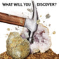 National Geographic Break Open 2 Geodes Science Kit – Includes Goggles, Detailed Learning Guide And Display Stand - Great Stem Science Gift For Mineralogy And Geology Enthusiasts Of Any Age
