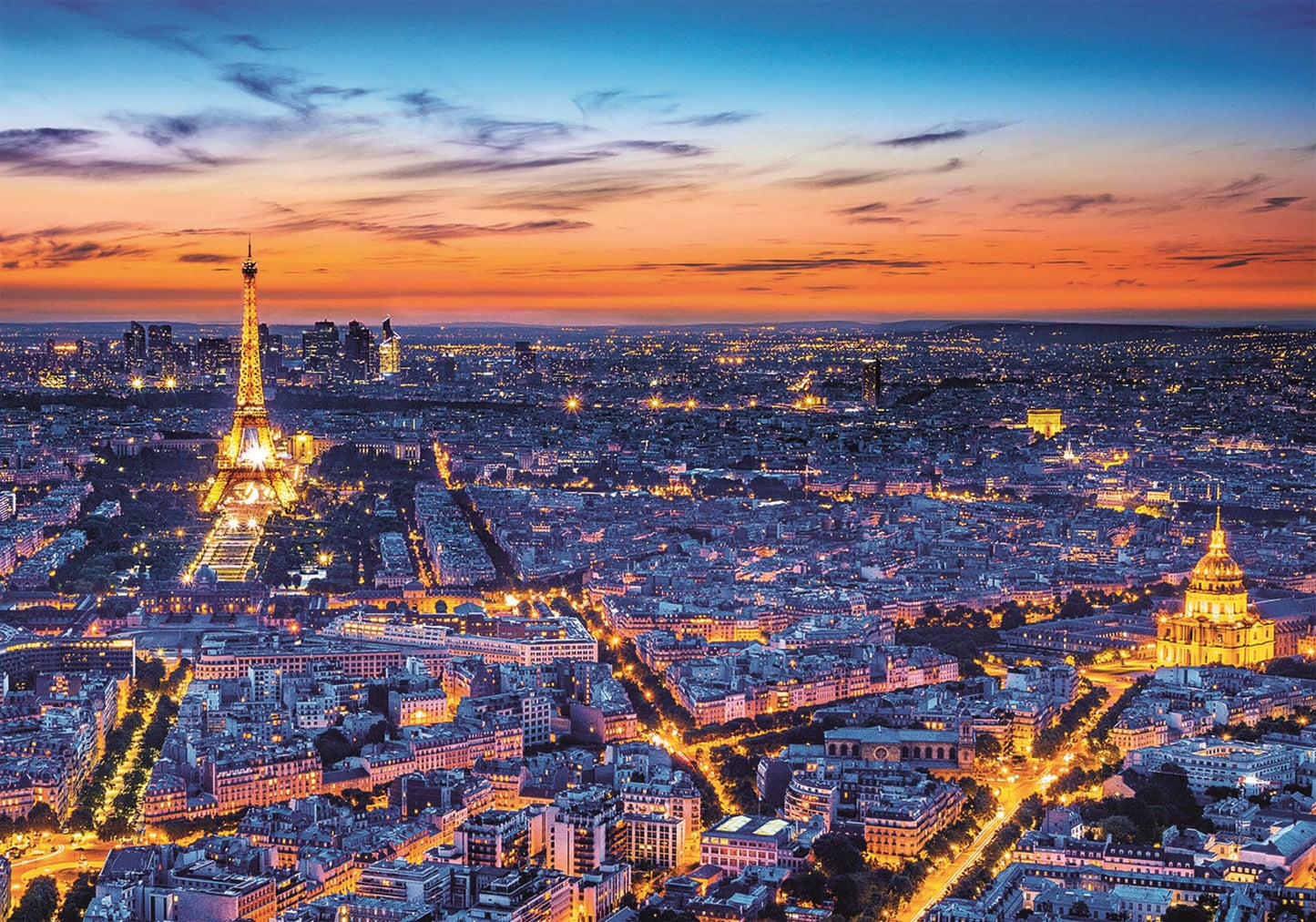 Clementoni 31815 View of Paris Puzzle, 1500 Pieces, Colorful Cardboard, Engaging Family Game, Great Gift Idea, Multicoloured