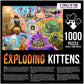 Exploding Kittens Tinkle in Time Jigsaw Puzzle - 1000 Pieces, Multi-colored Cardboard Fun for Adults, Teens, and Kids - Model PTINK-1K-6