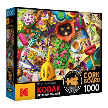 Roseart - Kodak Premium Cork - Inside The Gardener'S Shed - 1000 Piece Jigsaw Puzzle For Adults