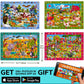 Quokka Puzzles For Kids Ages 4-6 - 4-Pack 60-Piece - Search & Find Kids Puzzles Ages 5-8 - Educational Learning Toys Desert - Mo