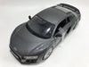 Maisto Audi R8 V10 Plus Model Car - 1:24 Scale - Metallic Grey - FBA_1634 - Metal Construction