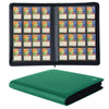 MORABTO Trading Card Binder, 16 Pocket Holds 1408 Cards, Zipper Album, Green, Model M-16P CARD BINDER 01