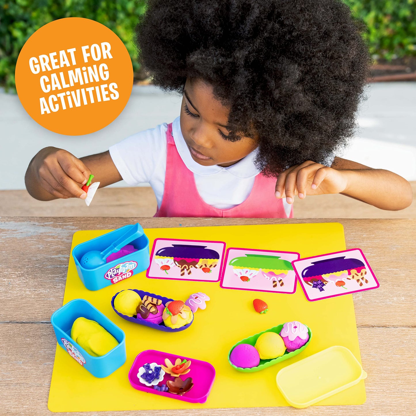 PLAYFOAM SAND ICE CREAM SUNDAE SET
