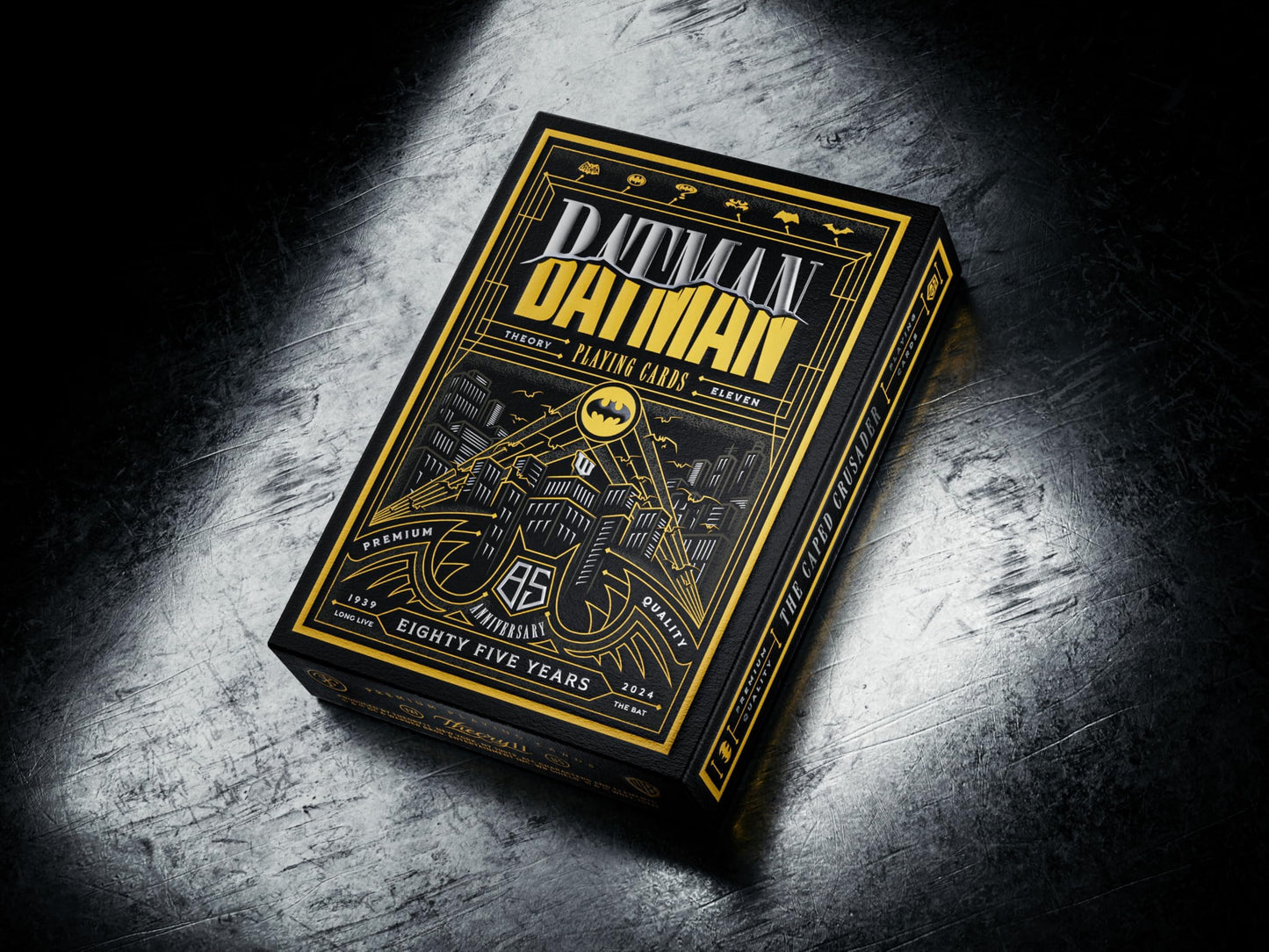theory11 Batman 85th Anniversary Playing Cards  enhanced Playing Cards  game-style Size Standard Index