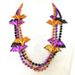 YSPPF 12 Pcs Halloween Party Bat Bead Necklace Pirates Day Necklace Gift Ornament