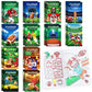 Benlouis 24 Pcs Football Mini Coloring Books Sports Football Theme Birthday Party Favors Activity Books Bulk For Kids Boys Super
