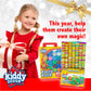 Kiddy Dough 40 Pack Of Birthday Party Favors Bulk Dough & Clay Pack - Includes Molded Animal Shaped Lids + 40 Shapes & Numbers D