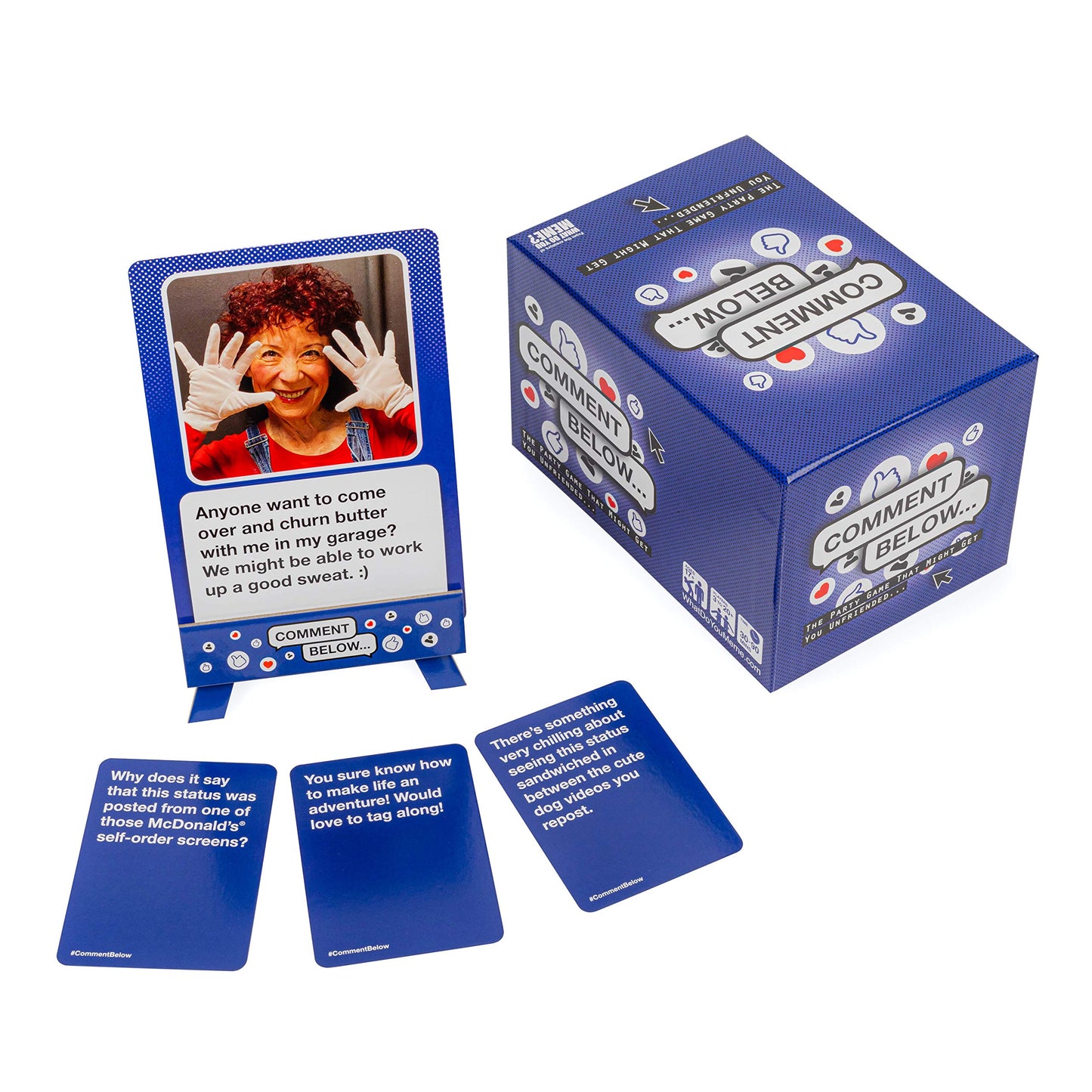 What Do You Meme? Comment Below - Party Game