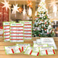 Xenseou Christmas Family Feud Game - Fun Trivia Party Game for Groups, Small, Multicolor, Paper