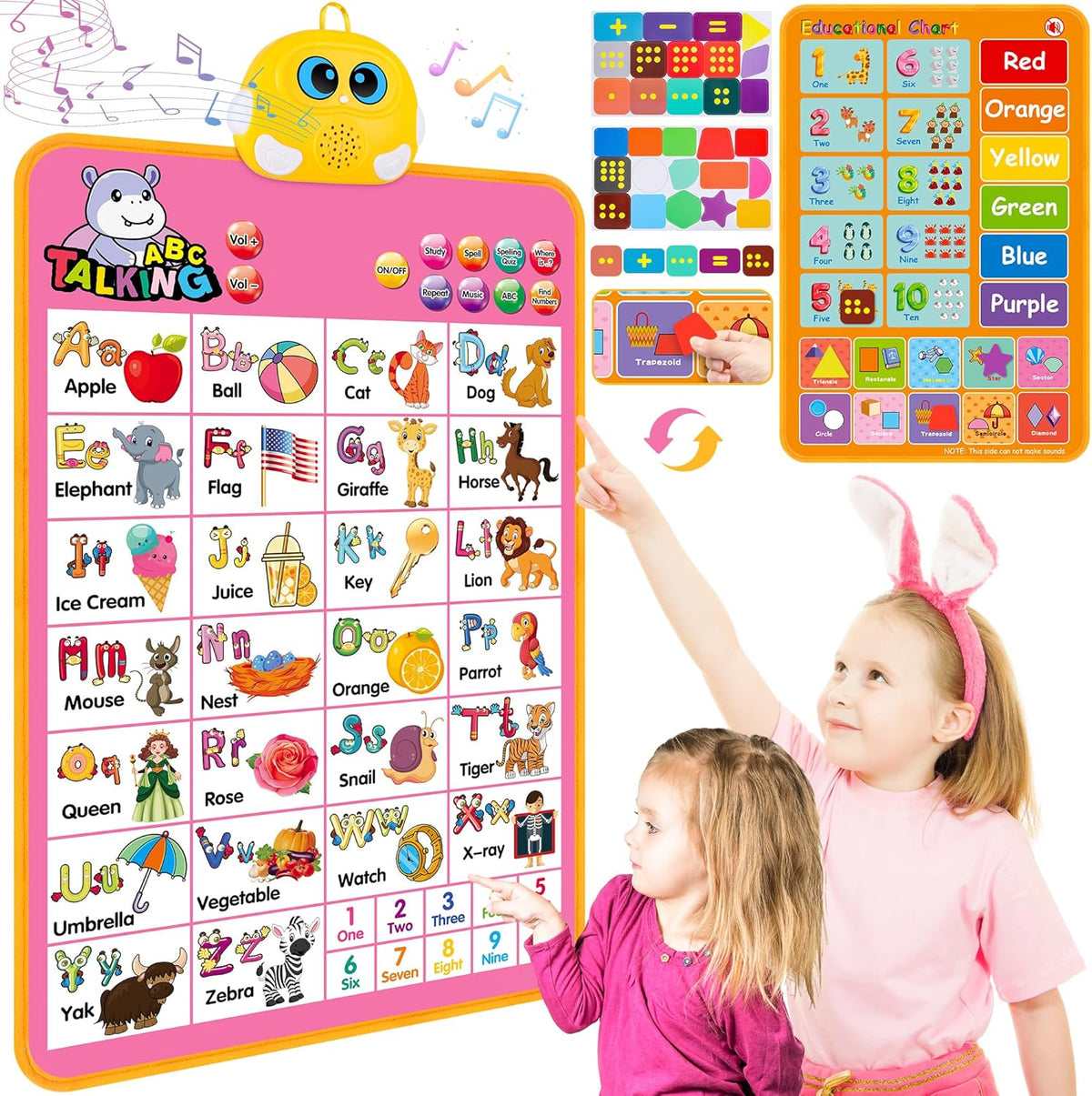 Interactive Alphabet Educational Wall Electronic Chart