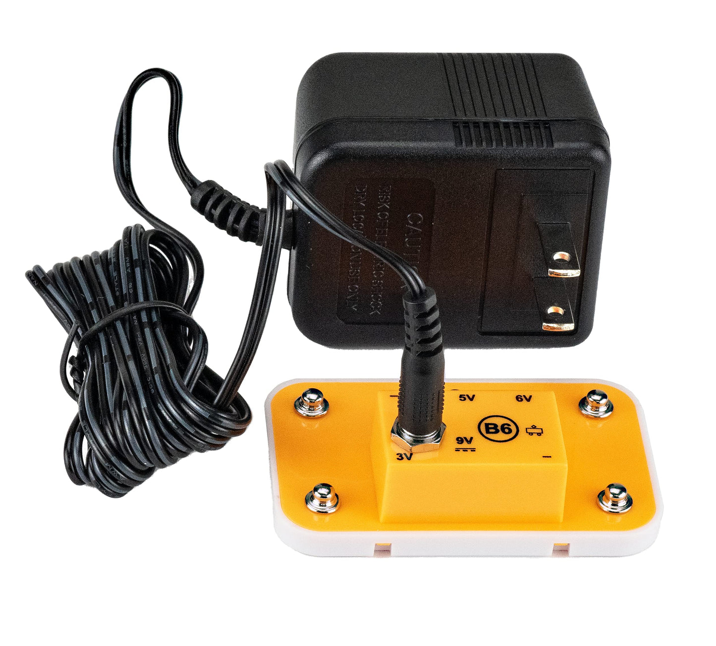 Snap Circuits Battery Eliminator - AC-SNAP Model, Medium Size, Durable Plastic Material