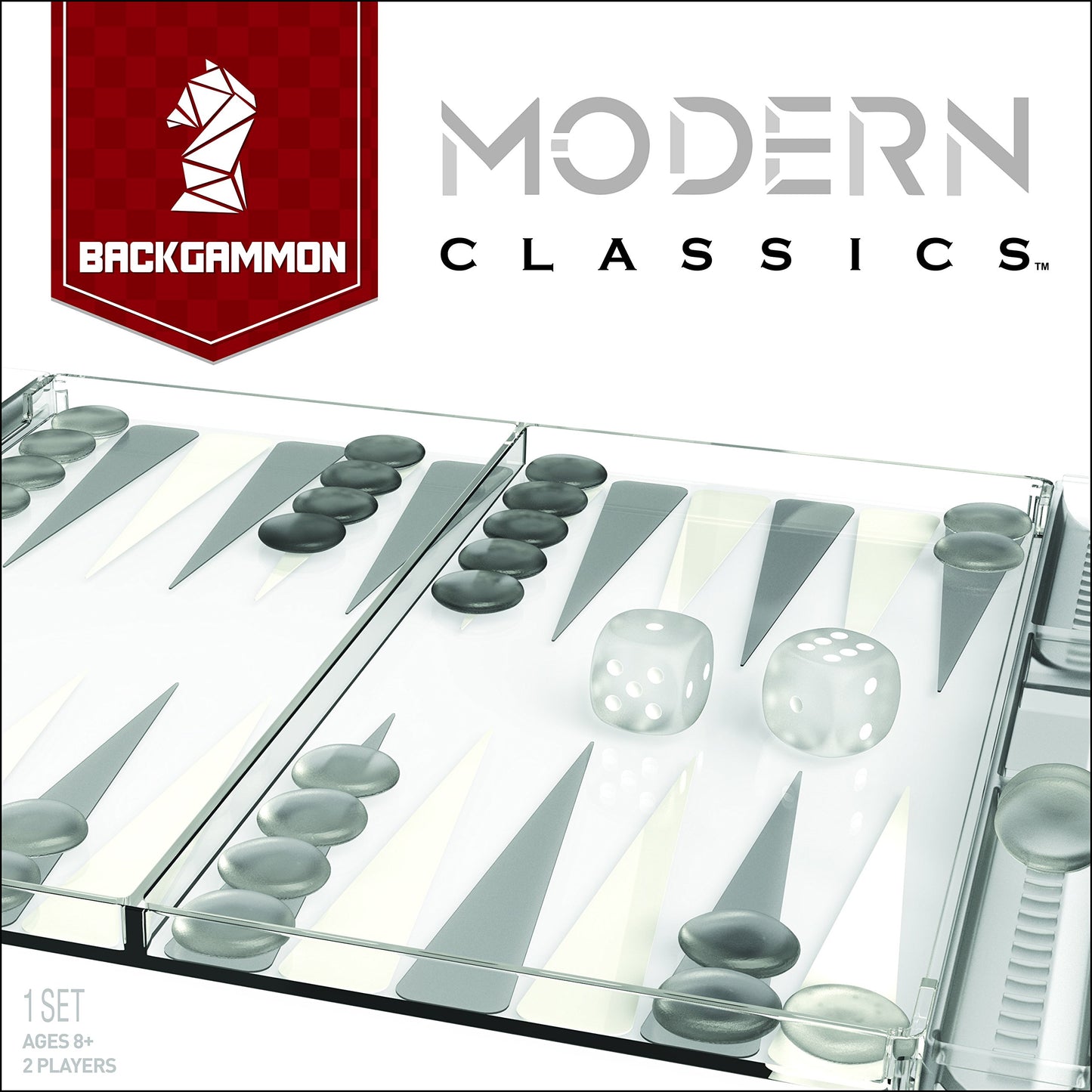 Tcg Toys 1082 Modern Classic Games, Backgammon